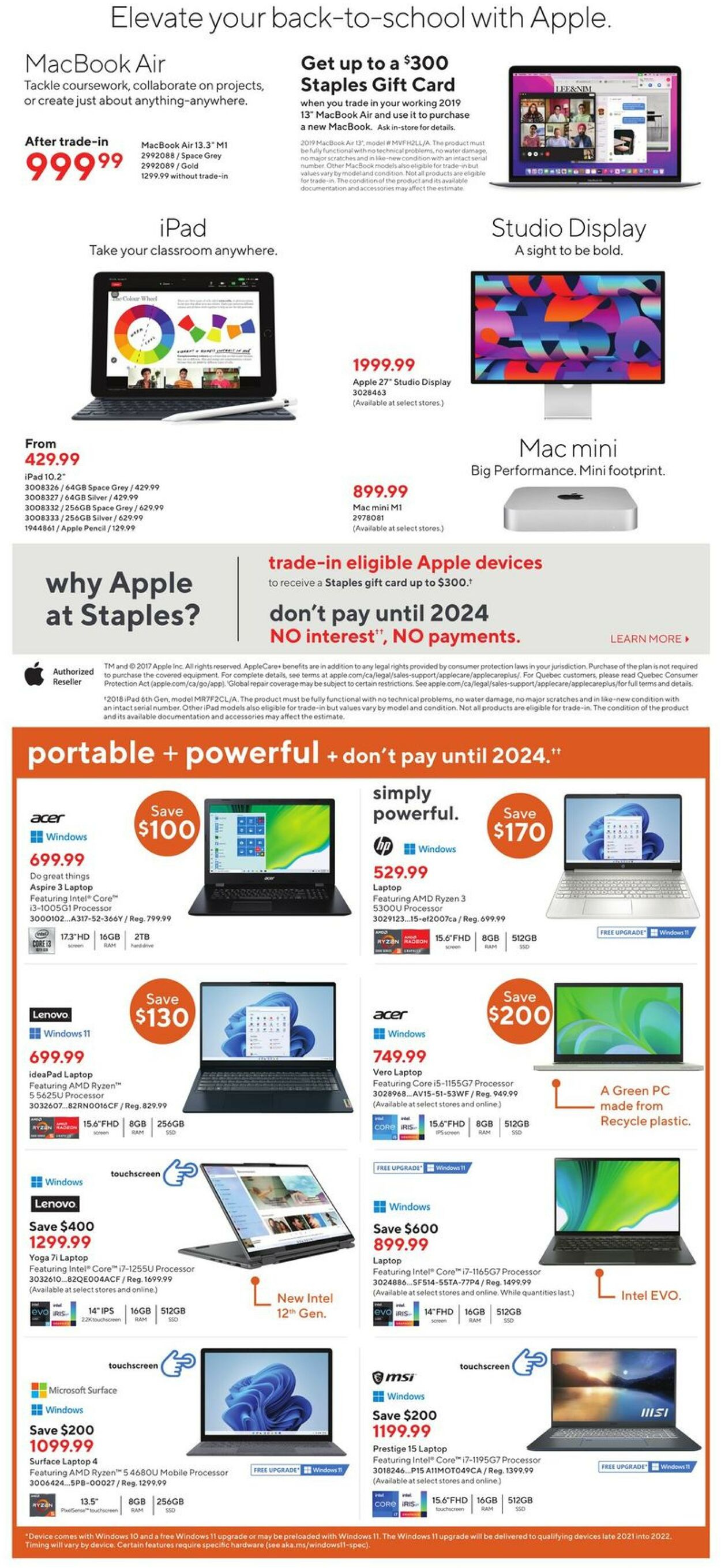Staples Flyer - 08/31-09/06/2022 (Page 3)