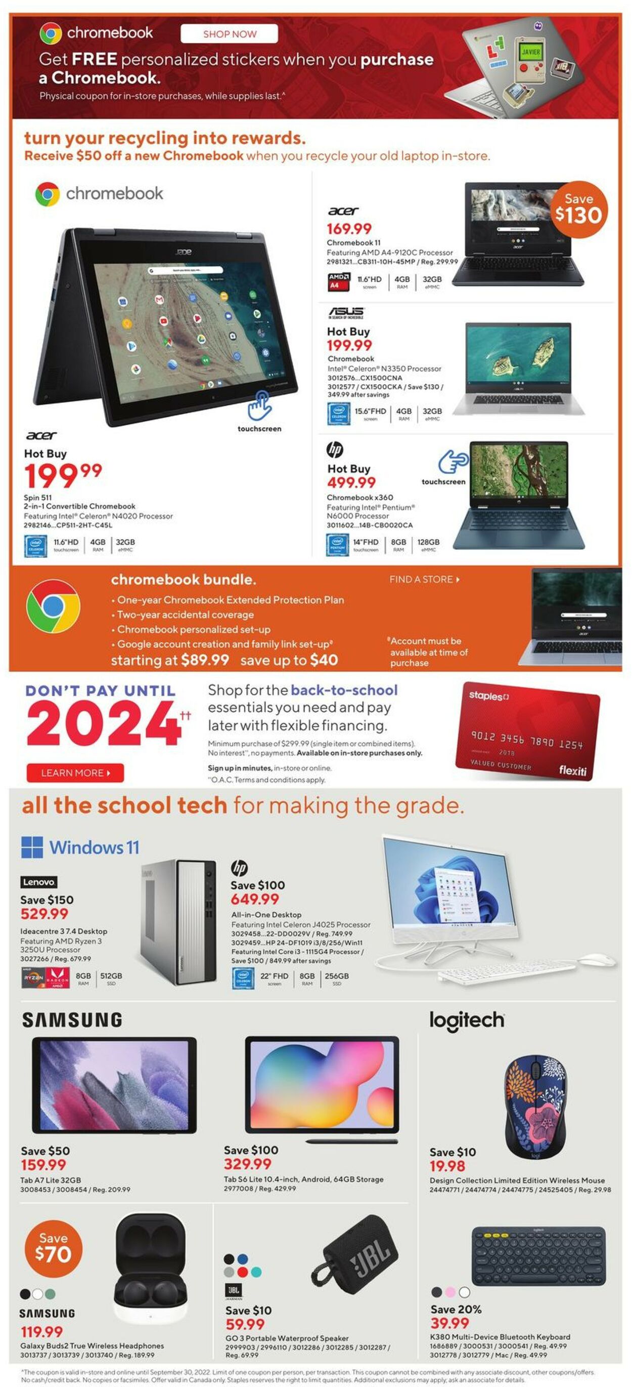 Staples Flyer - 08/31-09/06/2022 (Page 4)