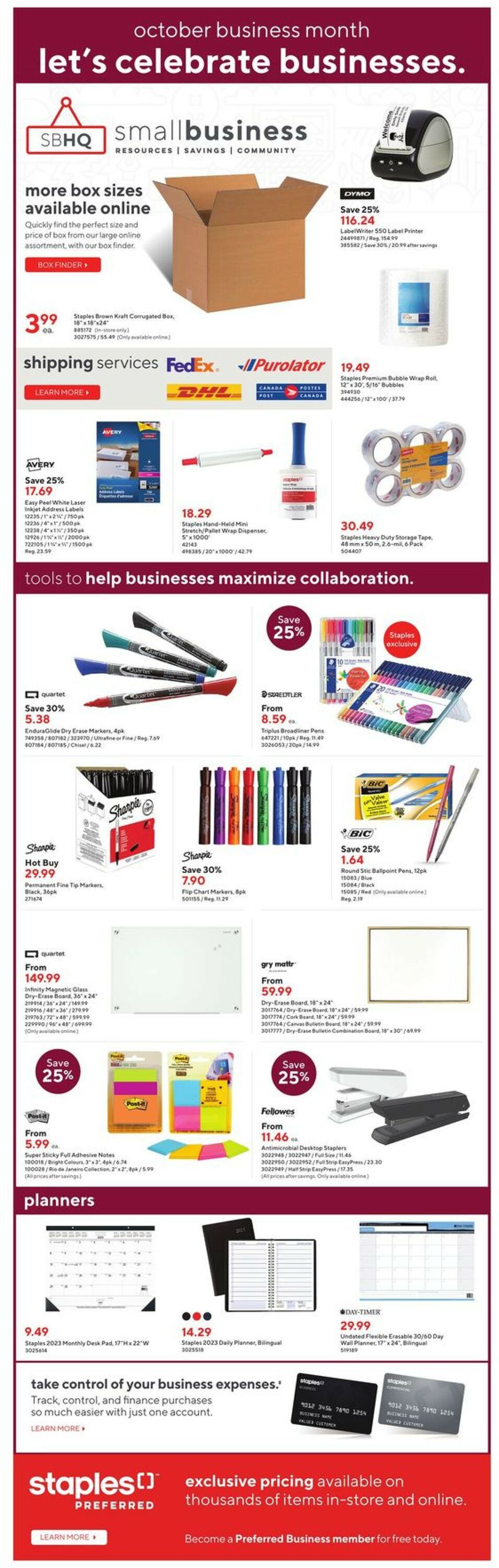 Staples Flyer - 10/05-10/11/2022 (Page 9)
