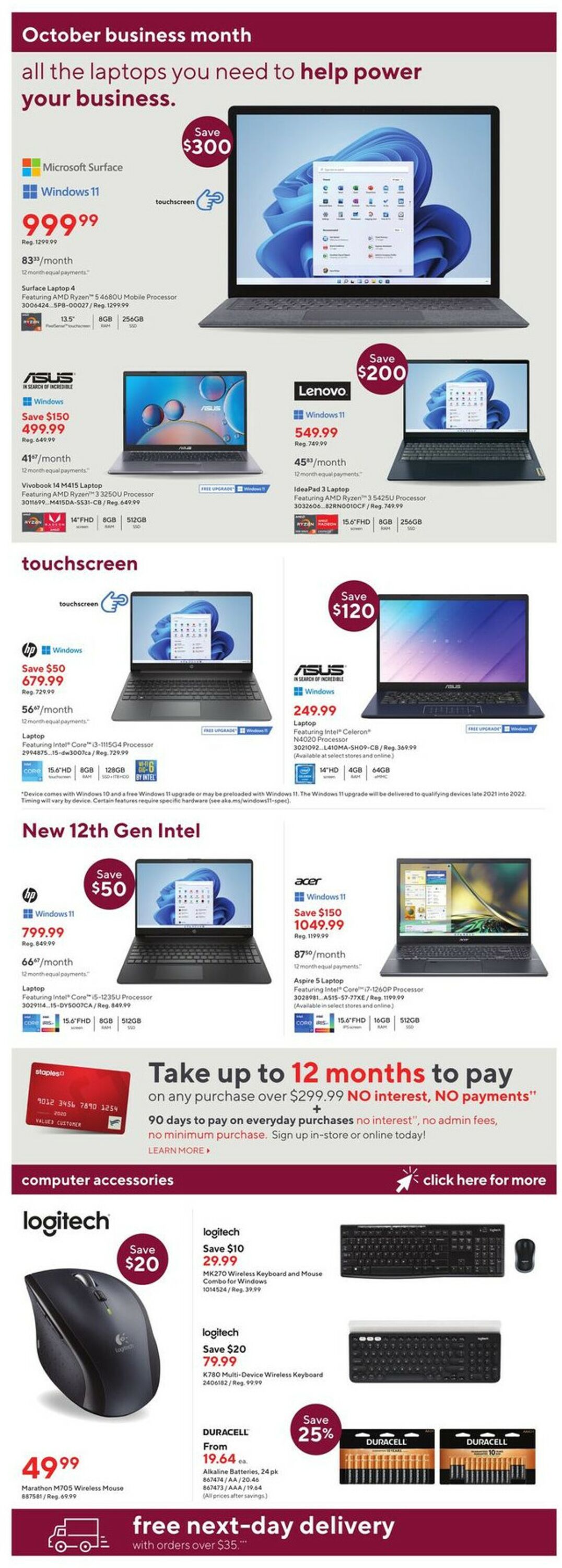 Staples Flyer - 10/05-10/11/2022 (Page 4)