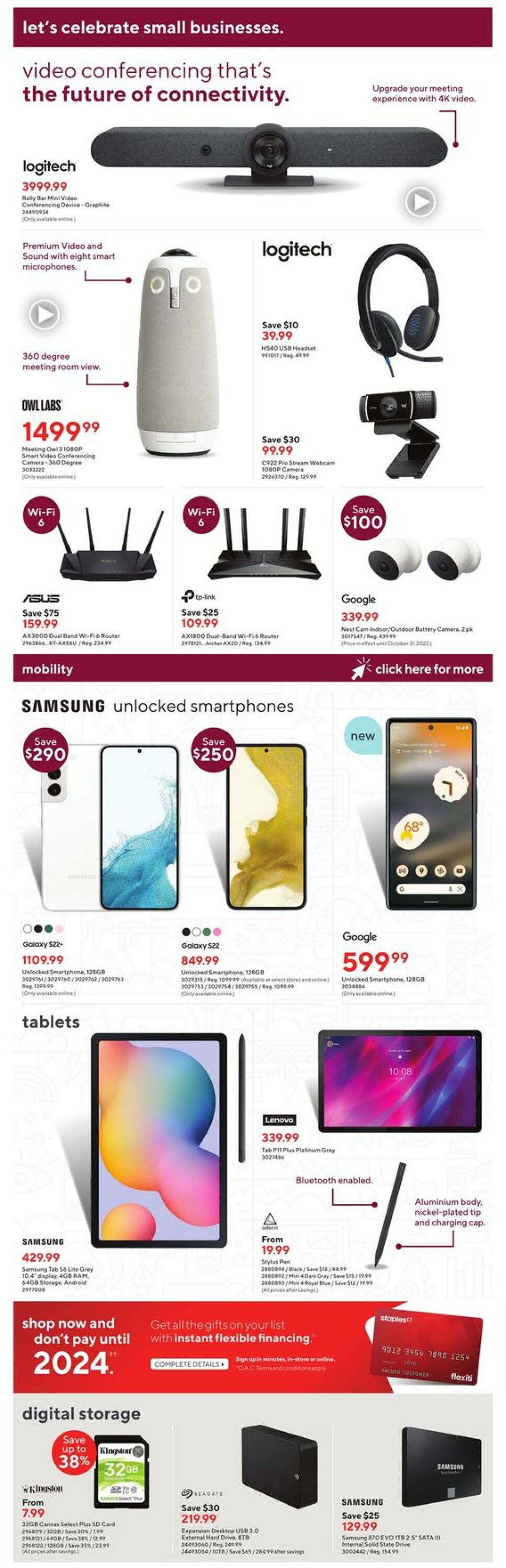 Staples Flyer - 10/26-11/01/2022 (Page 6)