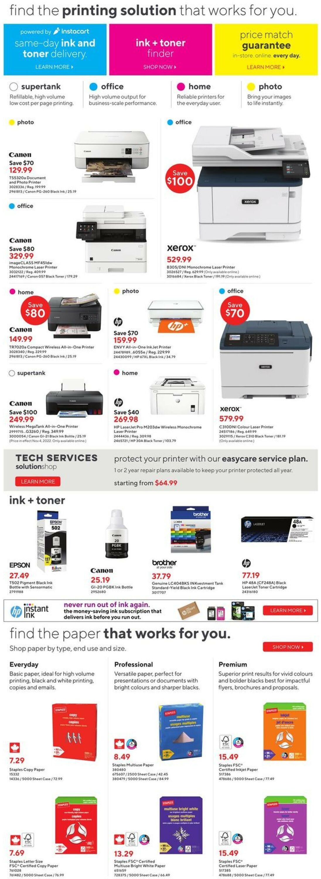 Staples Flyer - 11/02-11/08/2022 (Page 10)