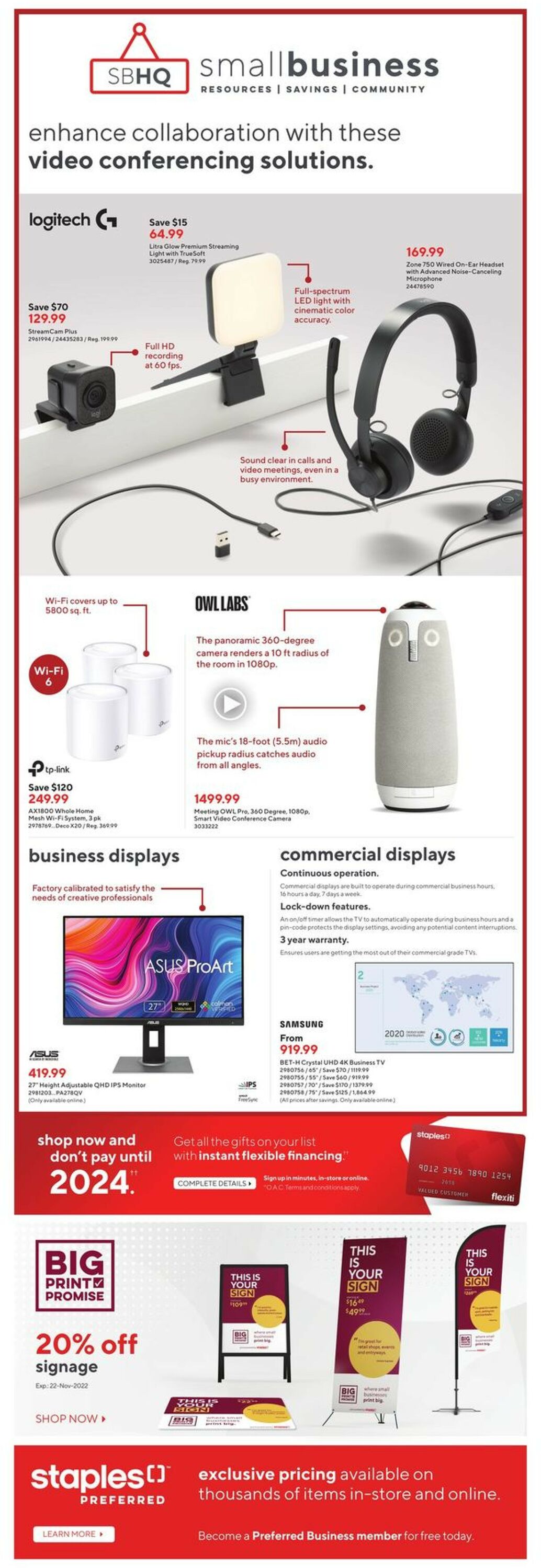 Staples Flyer - 11/16-11/24/2022 (Page 4)