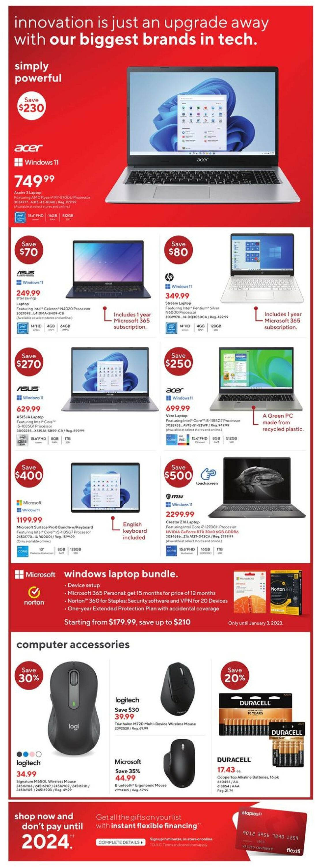 Staples Flyer - 11/16-11/24/2022 (Page 5)
