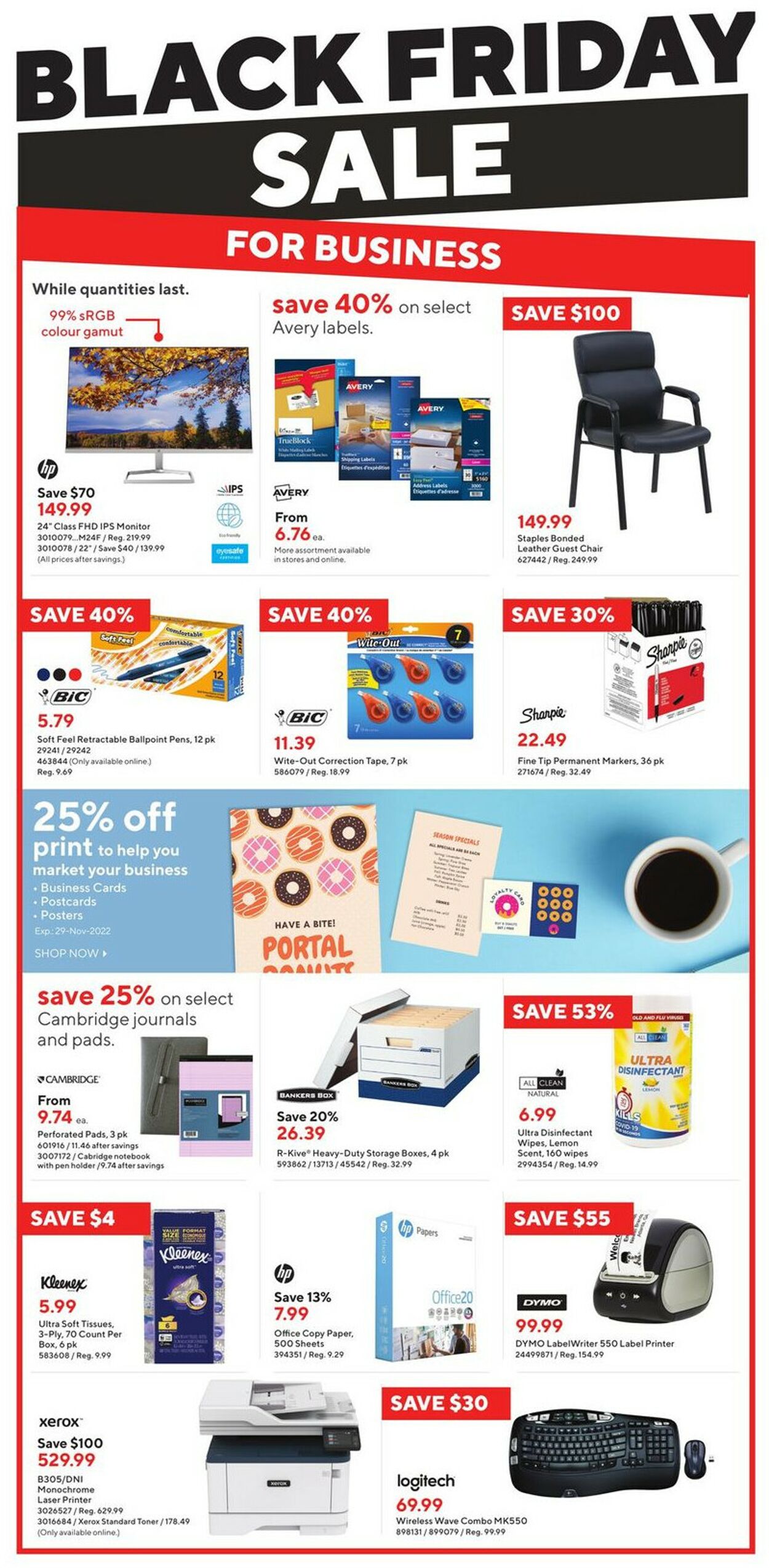 Staples Flyer - 11/25-11/29/2022 (Page 13)