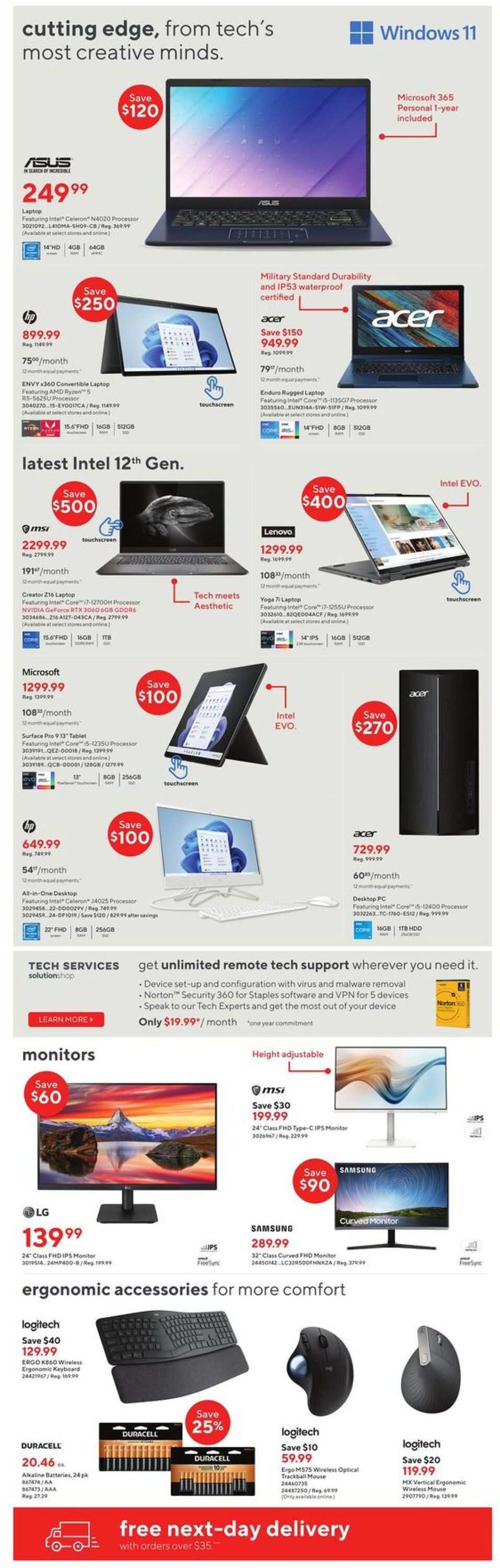Staples Flyer - 02/01-02/07/2023 (Page 6)
