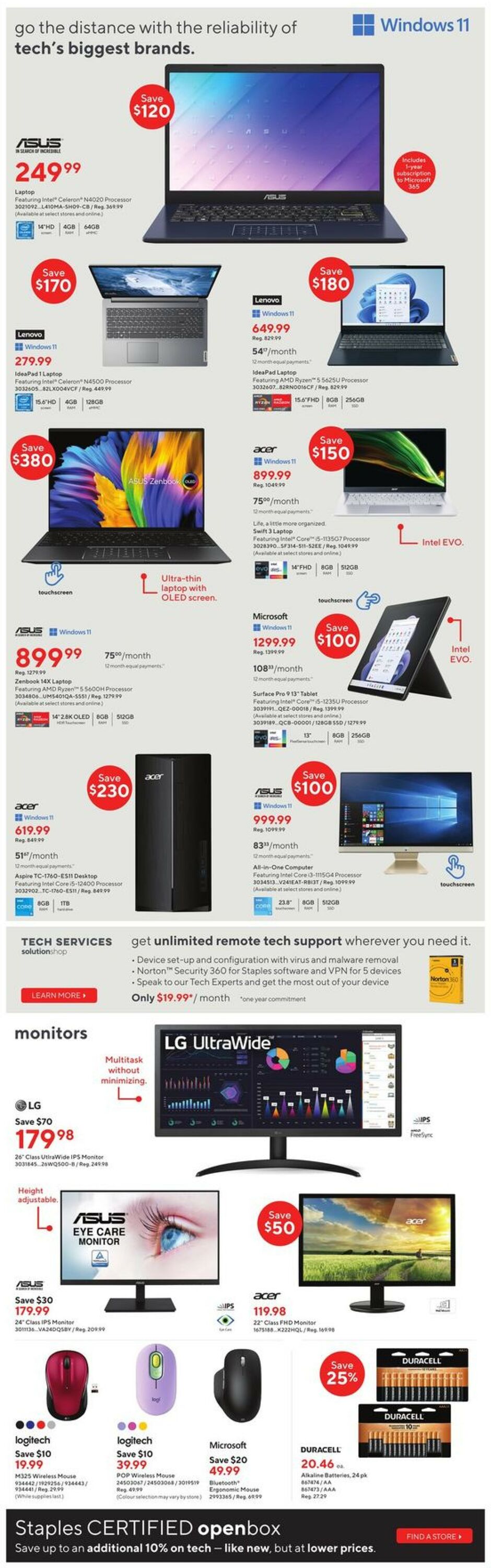 Staples Flyer - 02/08-02/14/2023 (Page 6)