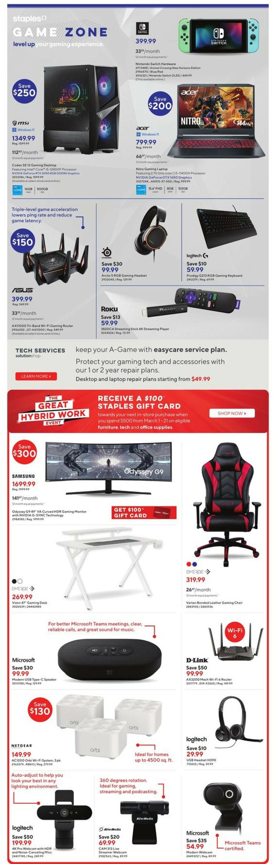 Staples Flyer - 03/08-03/14/2023 (Page 7)