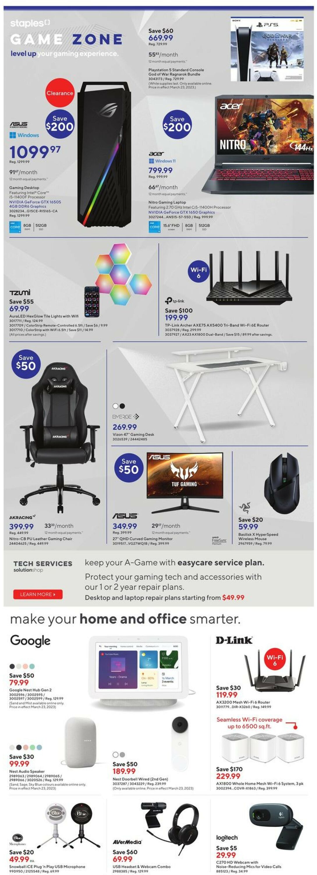 Staples Flyer - 03/22-03/28/2023 (Page 8)