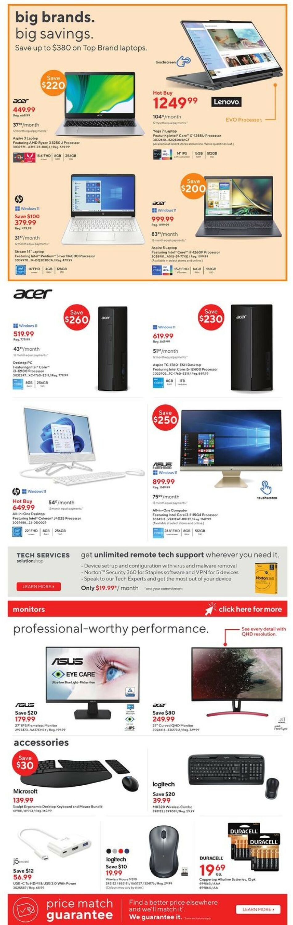 Staples Flyer - 04/12-04/18/2023 (Page 3)