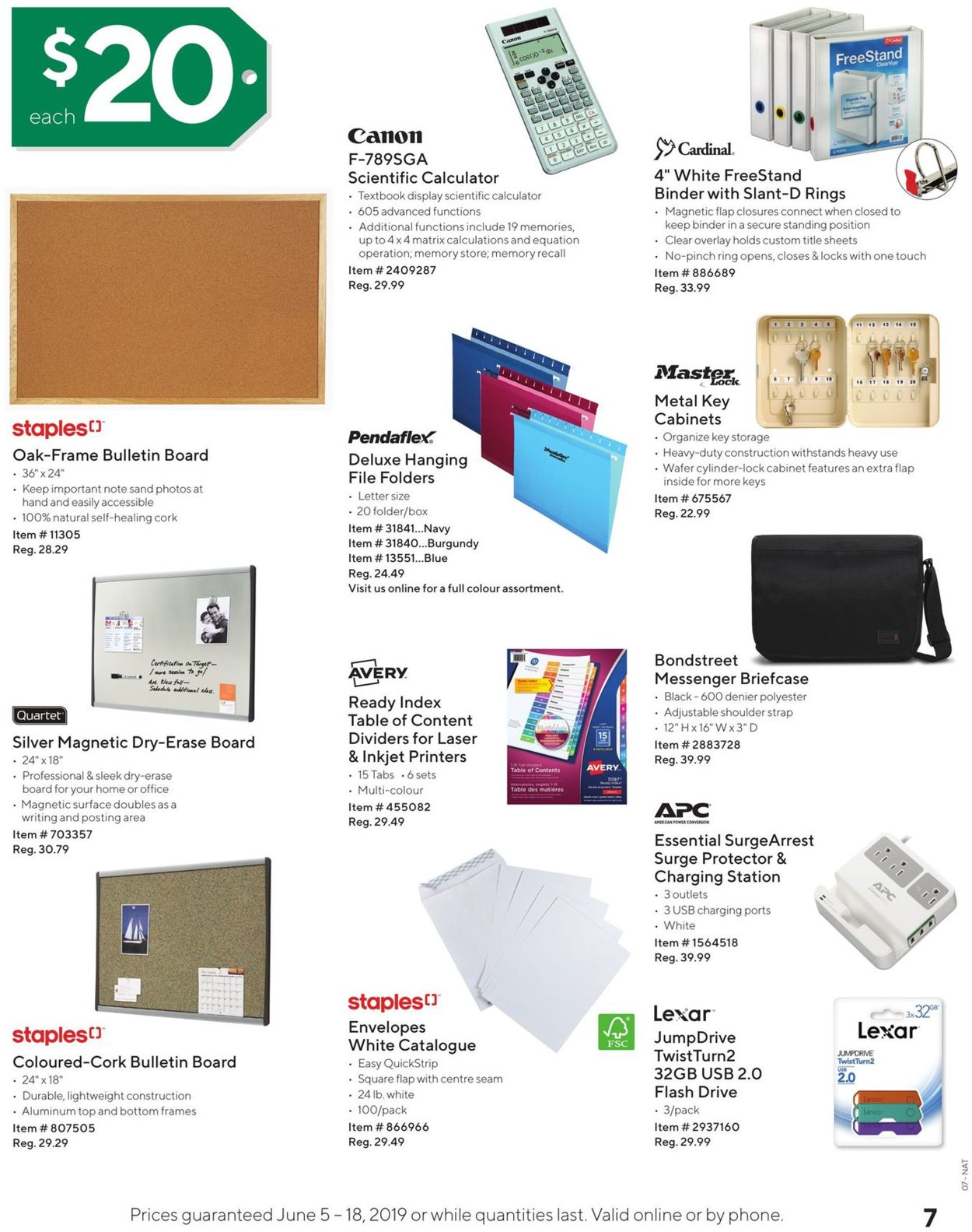 Staples Flyer - 06/05-06/18/2019 (Page 7)