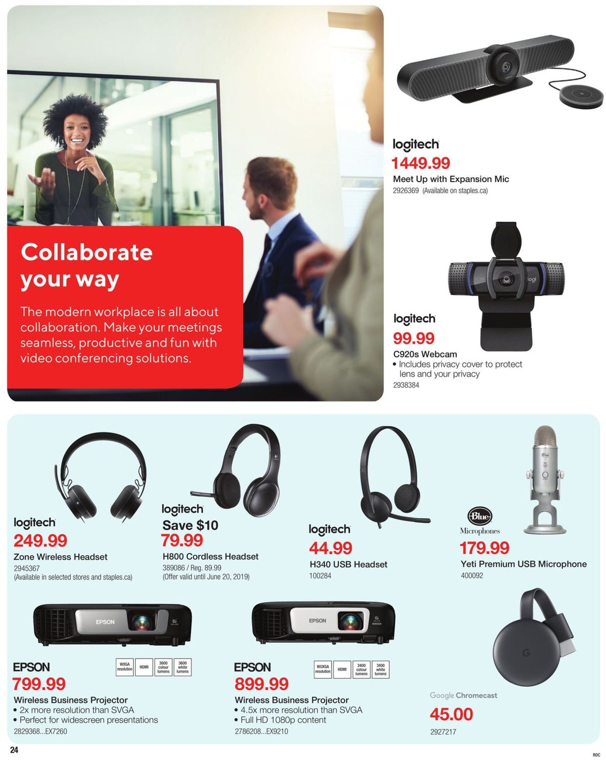 Staples Flyer - 06/12-06/25/2019 (Page 24)