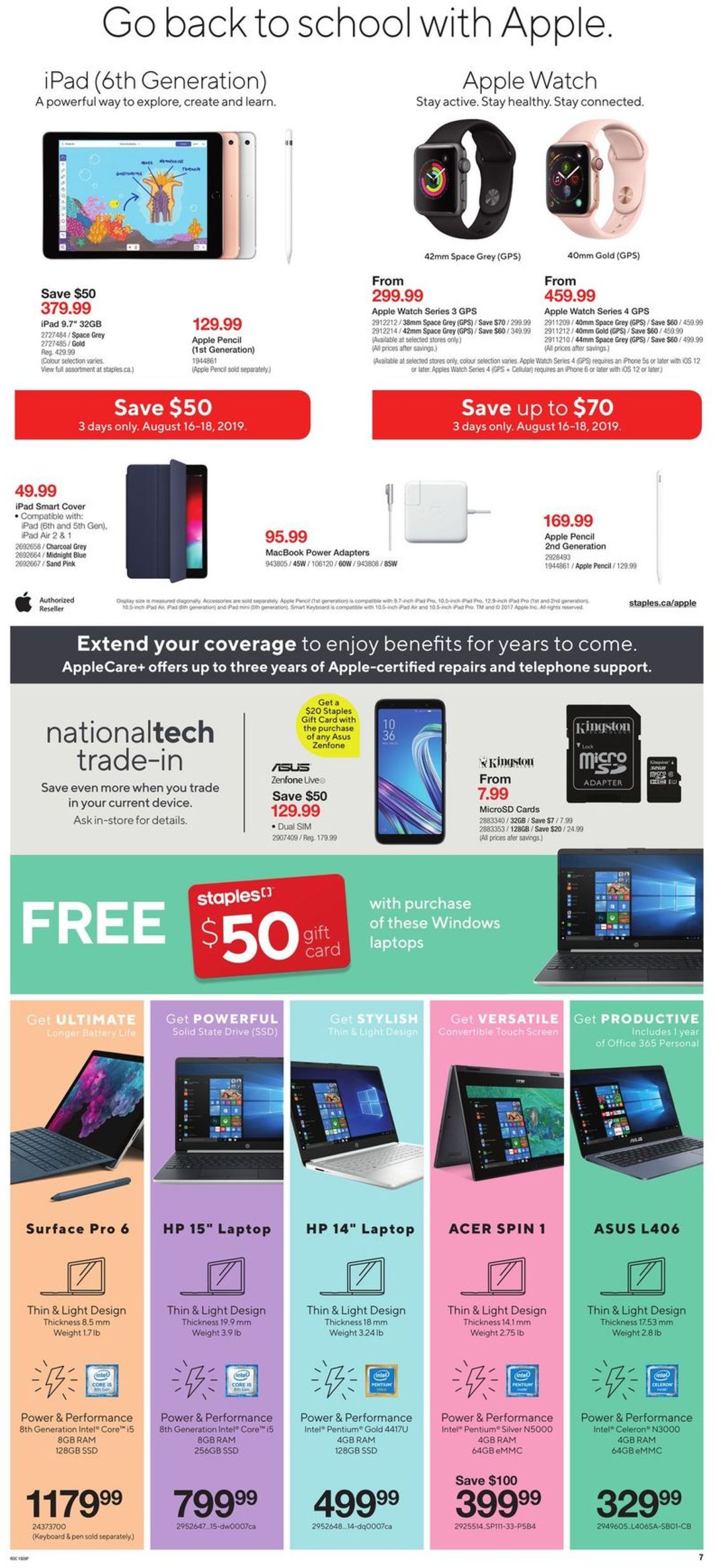 Staples Flyer - 08/14-08/20/2019 (Page 7)