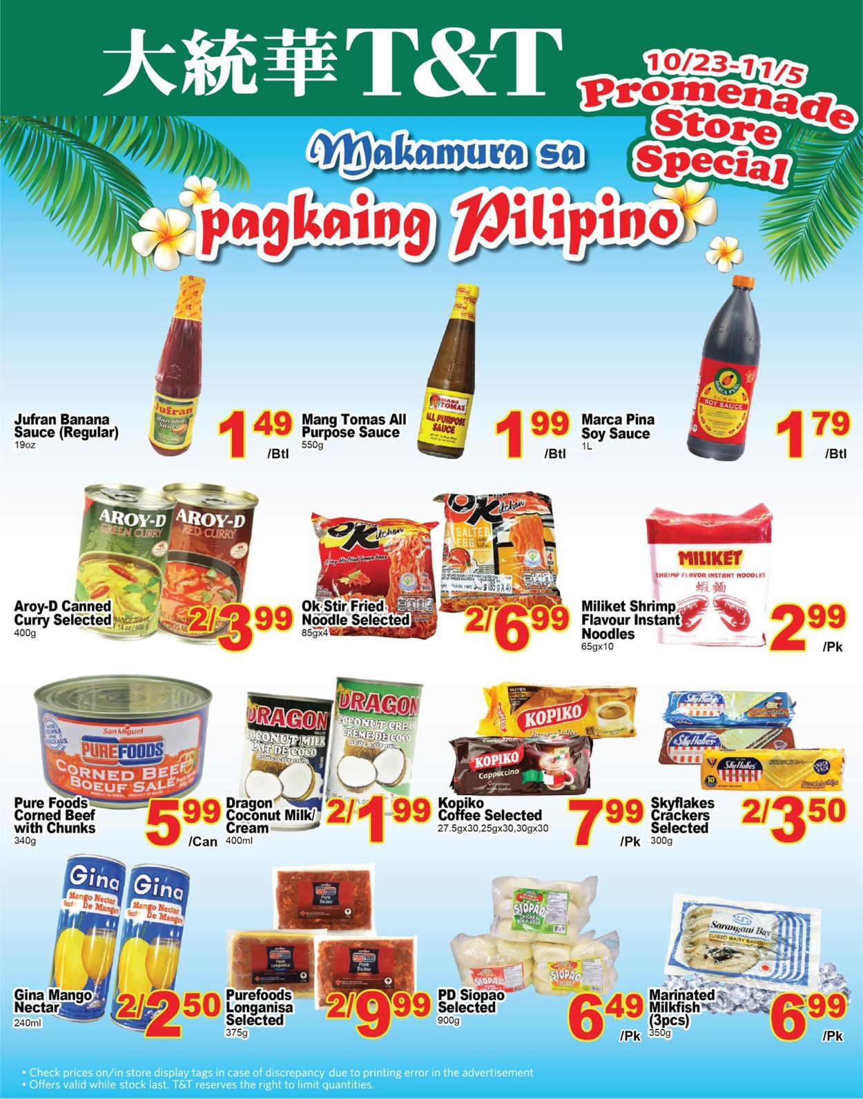T&T Supermarket - Greater Toronto Area Flyer - 10/30-11/05/2020 (Page 11)