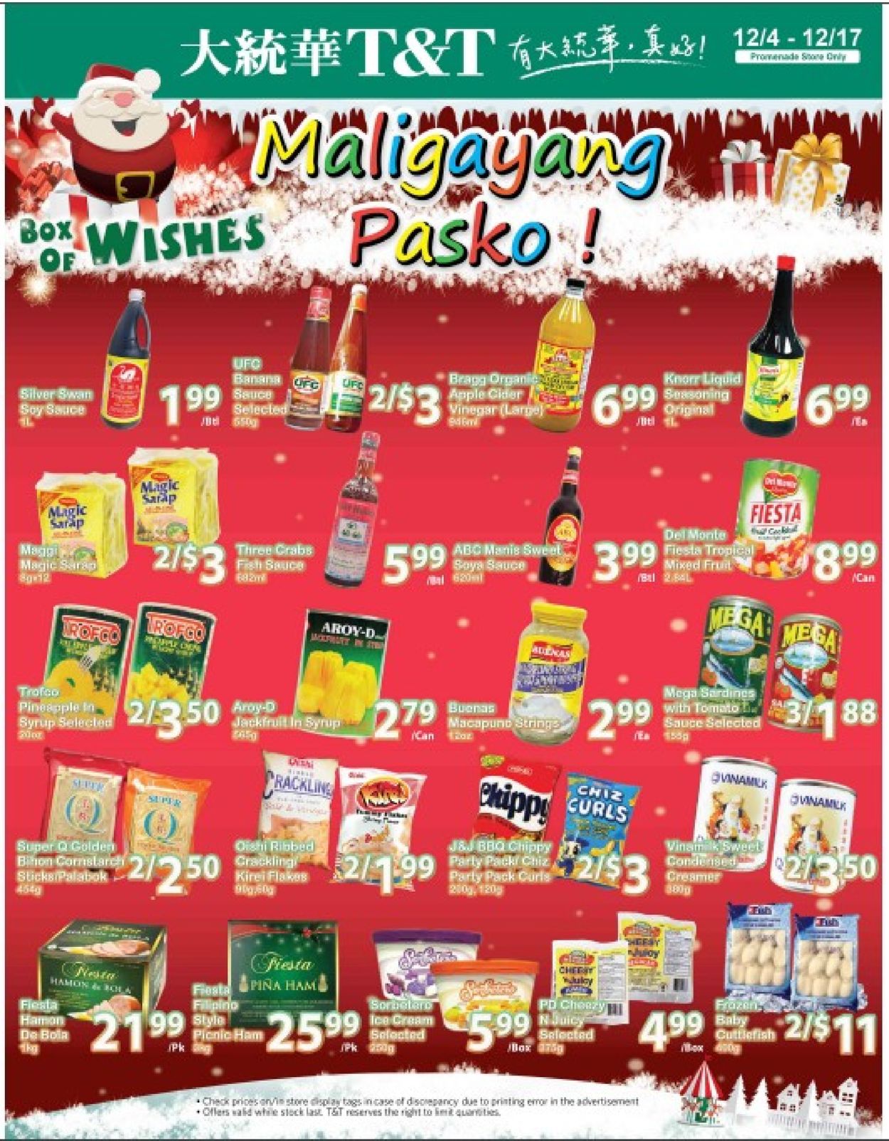 T&T Supermarket - Greater Toronto Area Flyer - 12/04-12/10/2020 (Page 10)