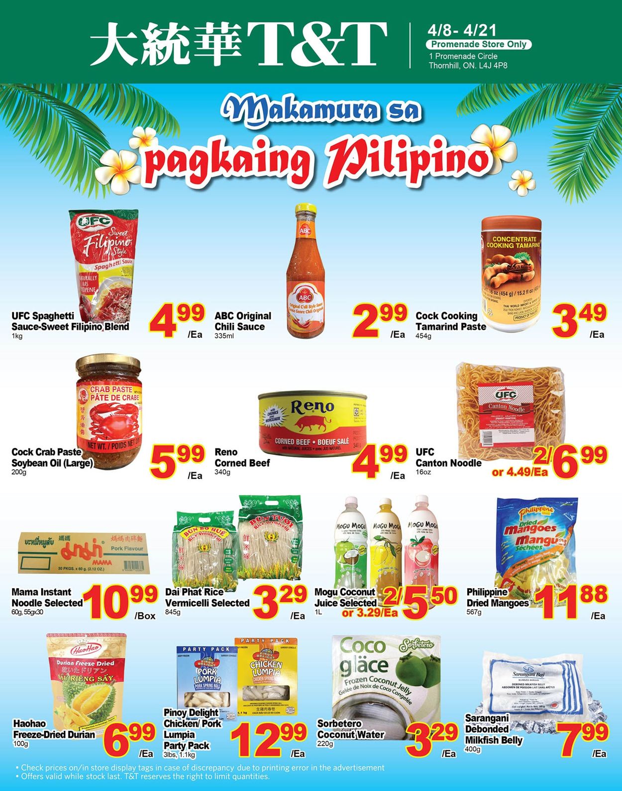 T&T Supermarket - Greater Toronto Area Flyer - 04/15-04/21/2022 (Page 13)