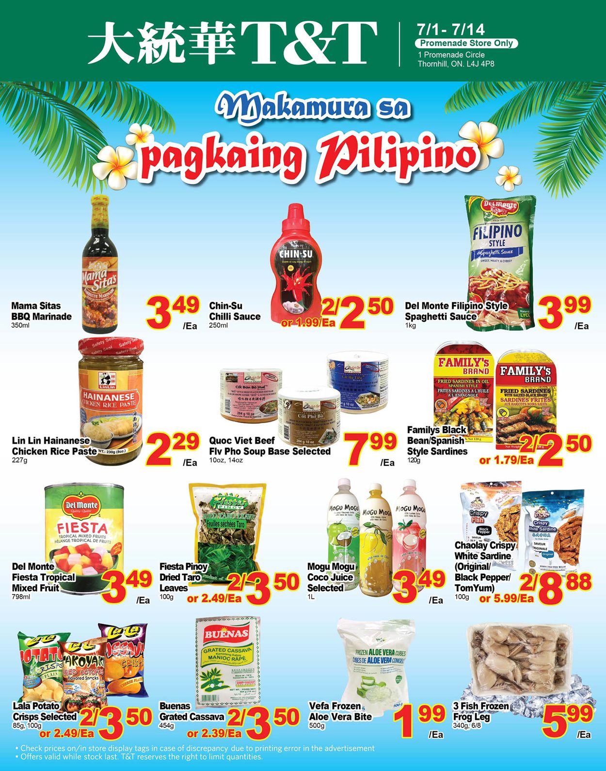 T&T Supermarket - Greater Toronto Area Flyer - 07/01-07/07/2022 (Page 7)
