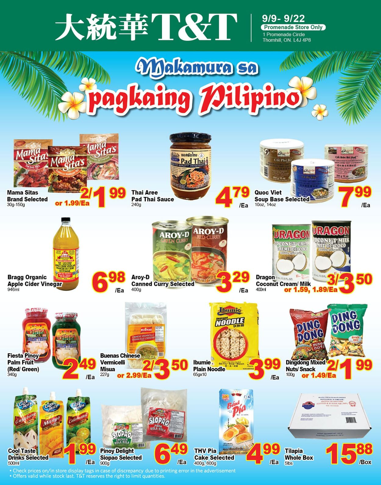 T&T Supermarket - Greater Toronto Area Flyer - 09/16-09/22/2022 (Page 4)