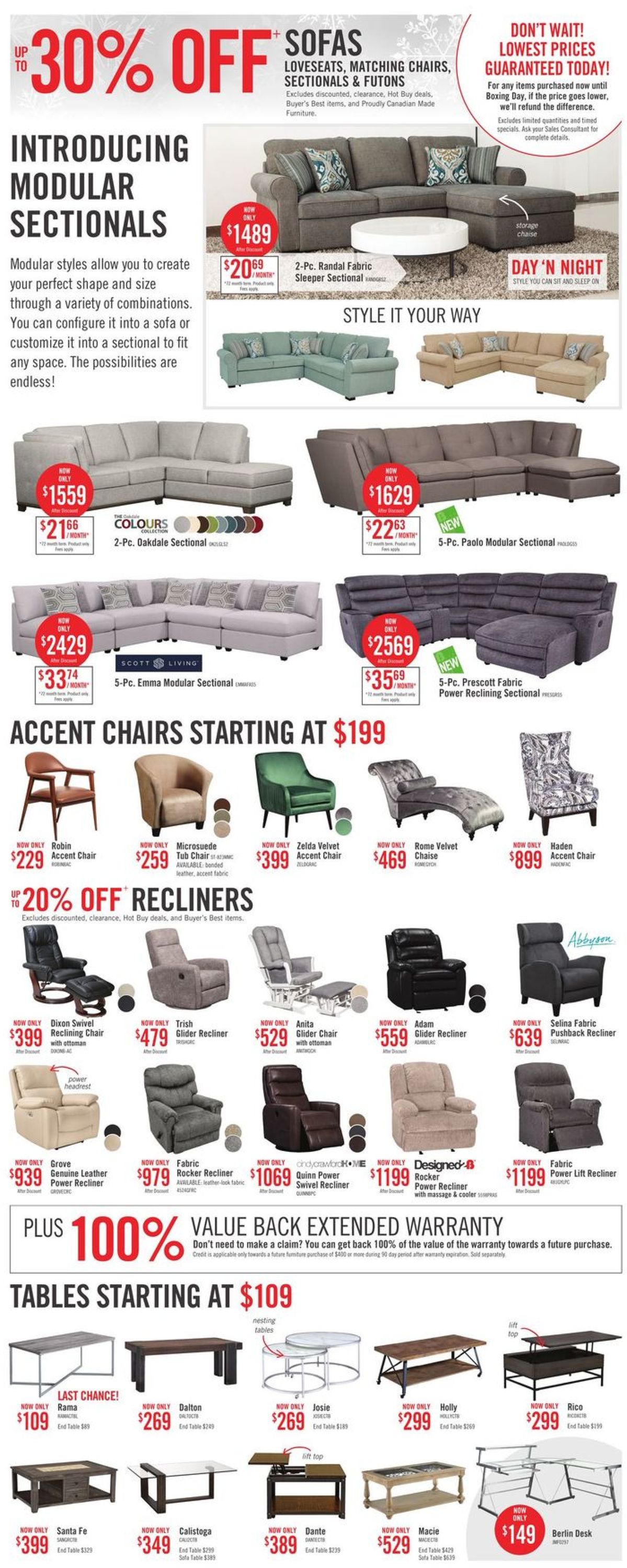 The Brick - Holiday Savings 2019 Flyer - 11/04-11/21/2019 (Page 3)