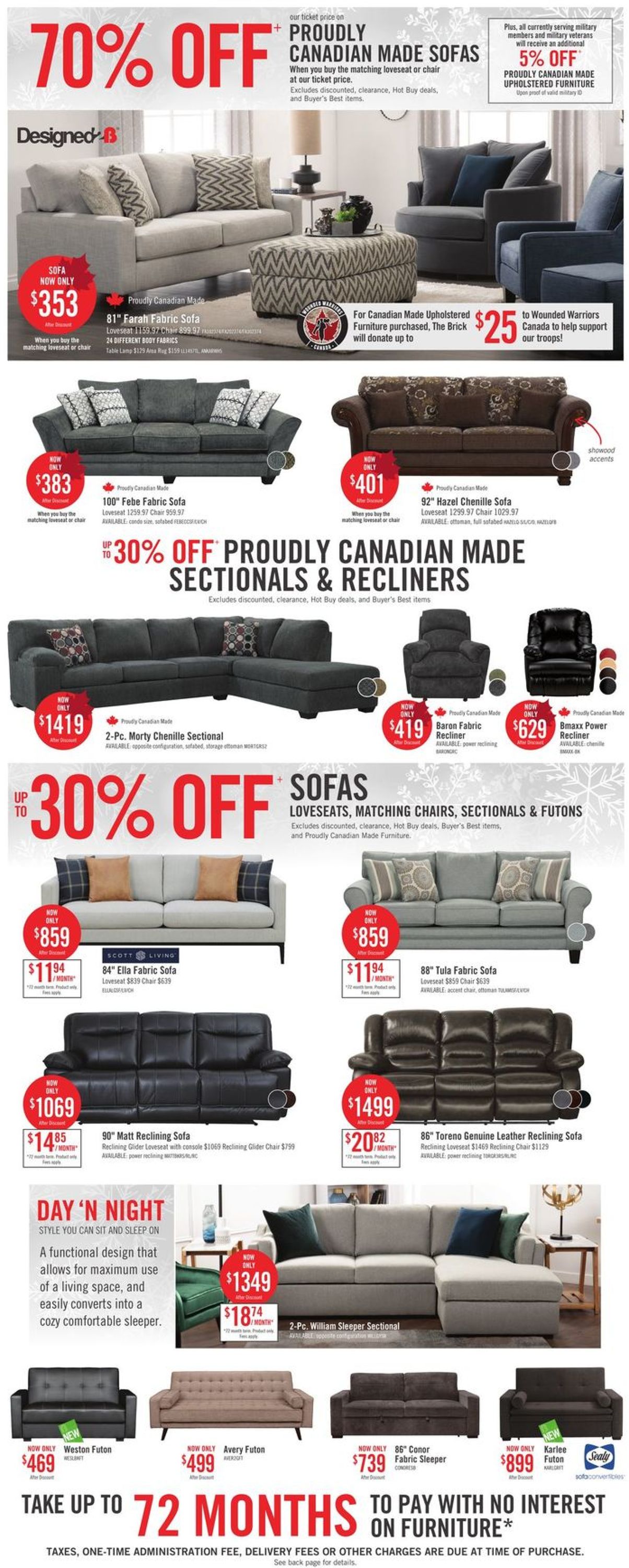 The Brick - Holiday Savings 2019 Flyer - 11/04-11/21/2019 (Page 4)