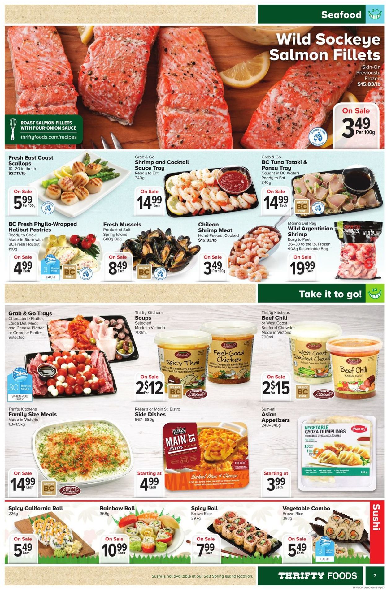 Thrifty Foods Flyer - 10/10-10/16/2019 (Page 7)