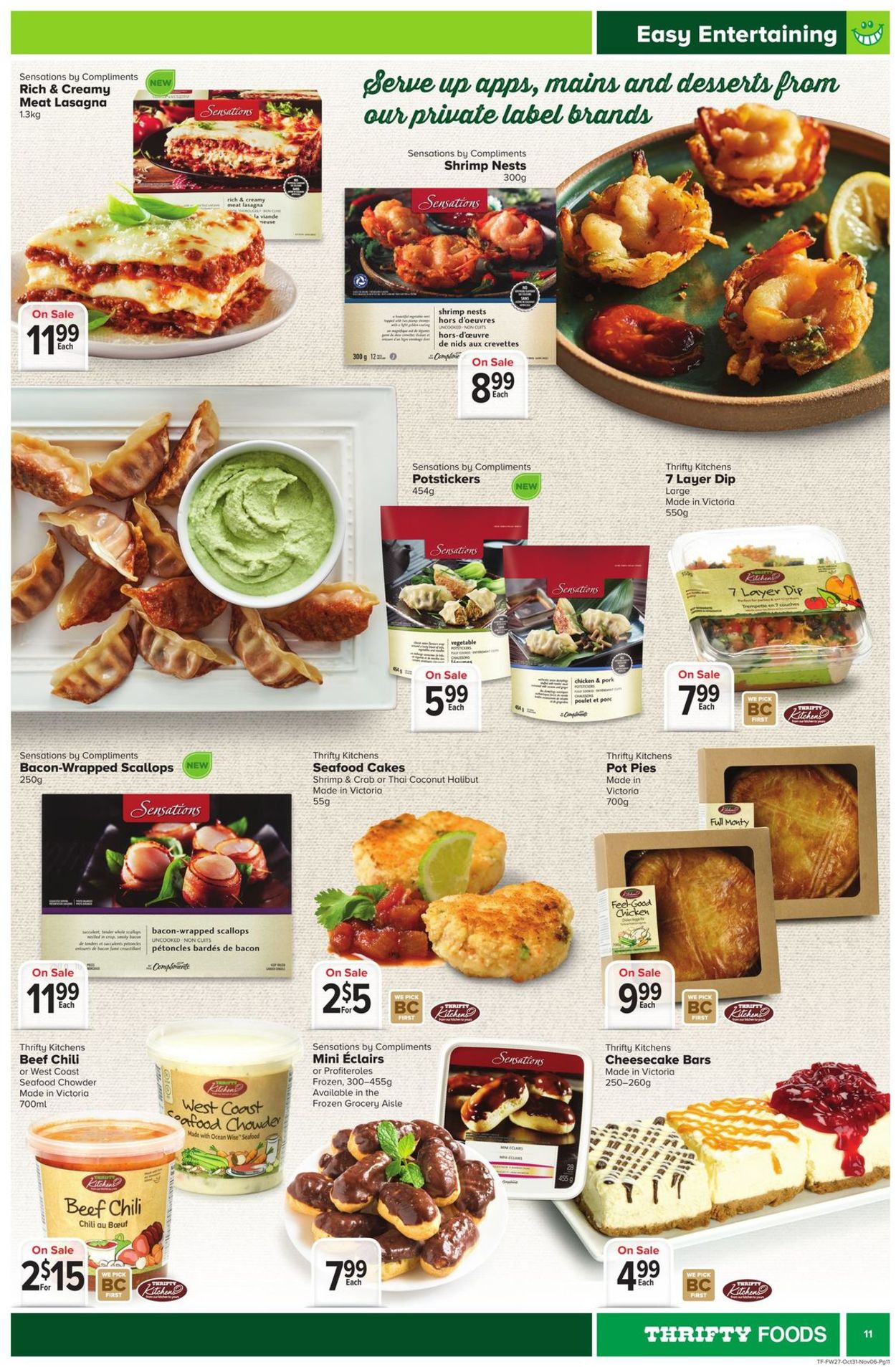 Thrifty Foods Flyer - 10/31-11/06/2019 (Page 11)