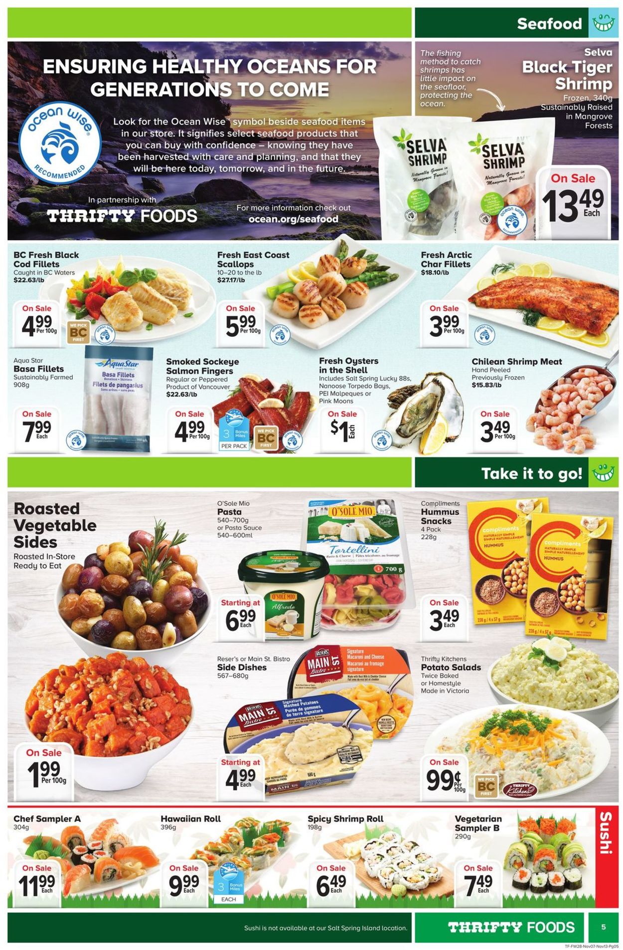 Thrifty Foods Flyer - 11/07-11/13/2019 (Page 5)