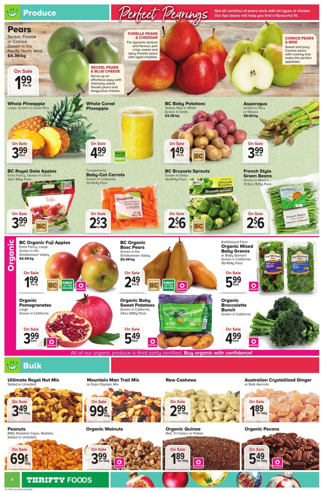 Thrifty Foods Flyer - 11/14-11/20/2019 (Page 4)