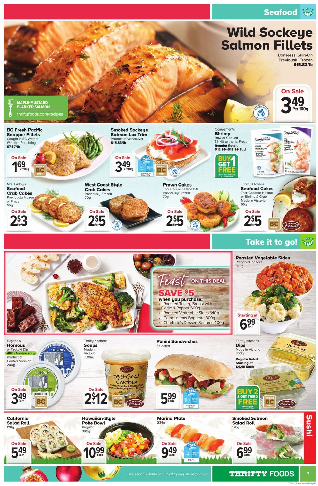 Thrifty Foods Flyer - 11/14-11/20/2019 (Page 7)