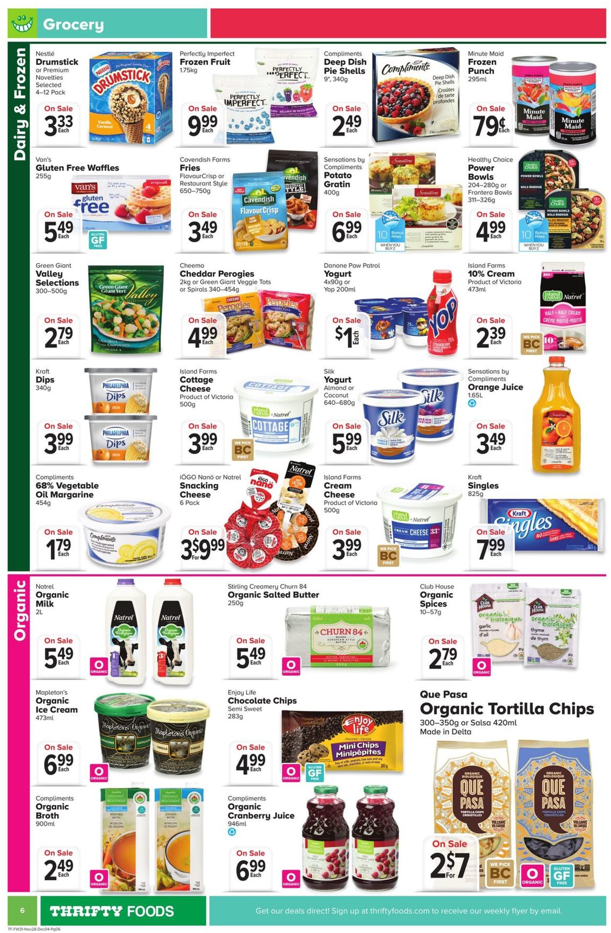Thrifty Foods HOLIDAY FLYER 2019 Flyer - 11/28-12/04/2019 (Page 6)