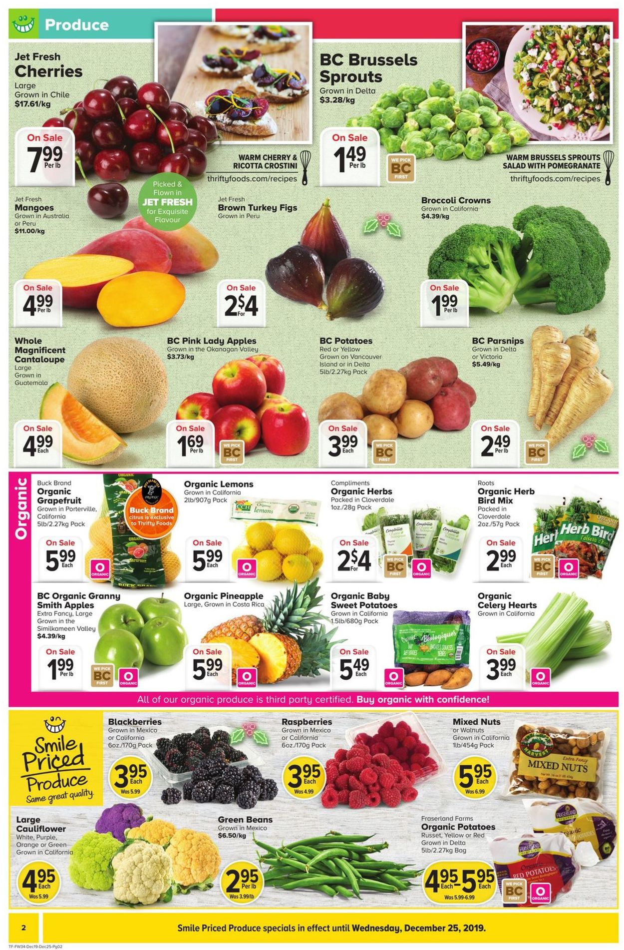 Thrifty Foods Flyer - 12/19-12/25/2019 (Page 2)