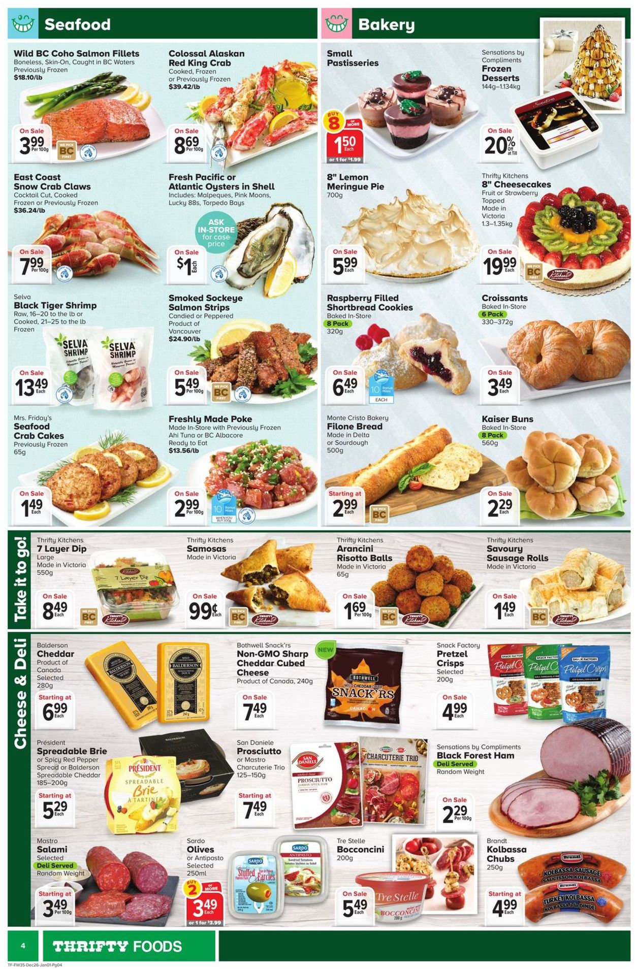 Thrifty Foods Flyer - 12/26-01/01/2020 (Page 4)