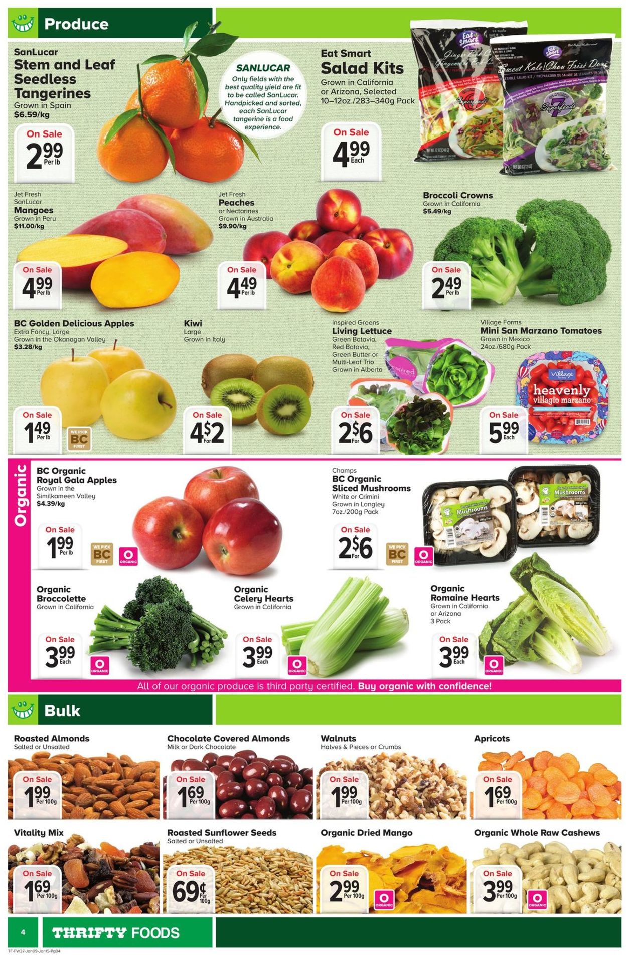 Thrifty Foods Flyer - 01/09-01/15/2020 (Page 4)