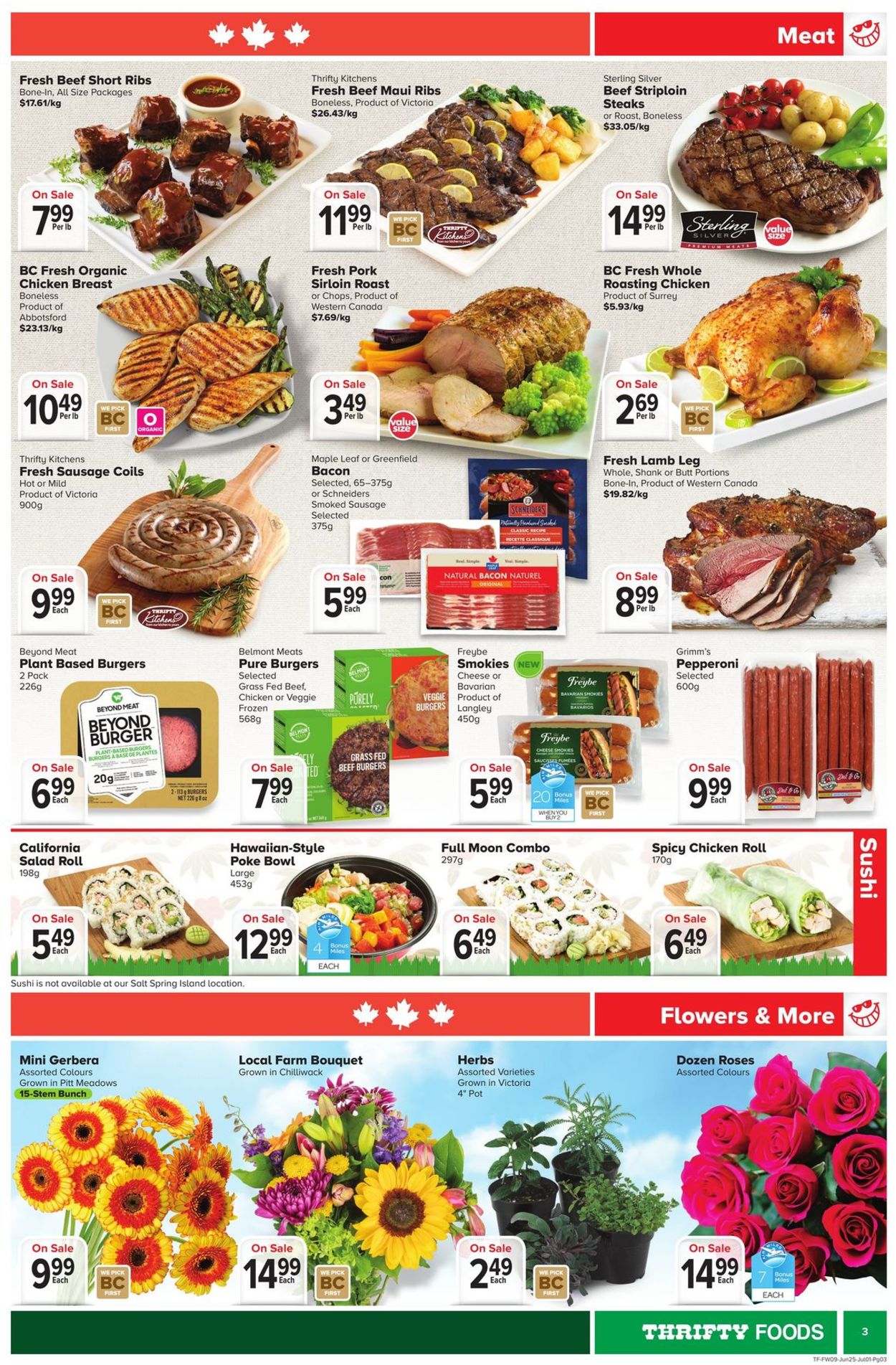 Thrifty Foods Flyer - 06/25-07/01/2020 (Page 3)