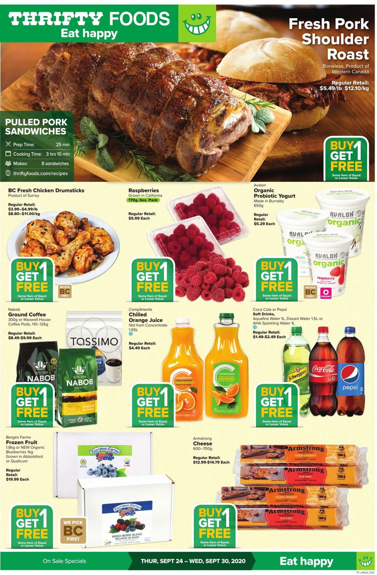 Thrifty Foods Flyer - 09/24-09/30/2020