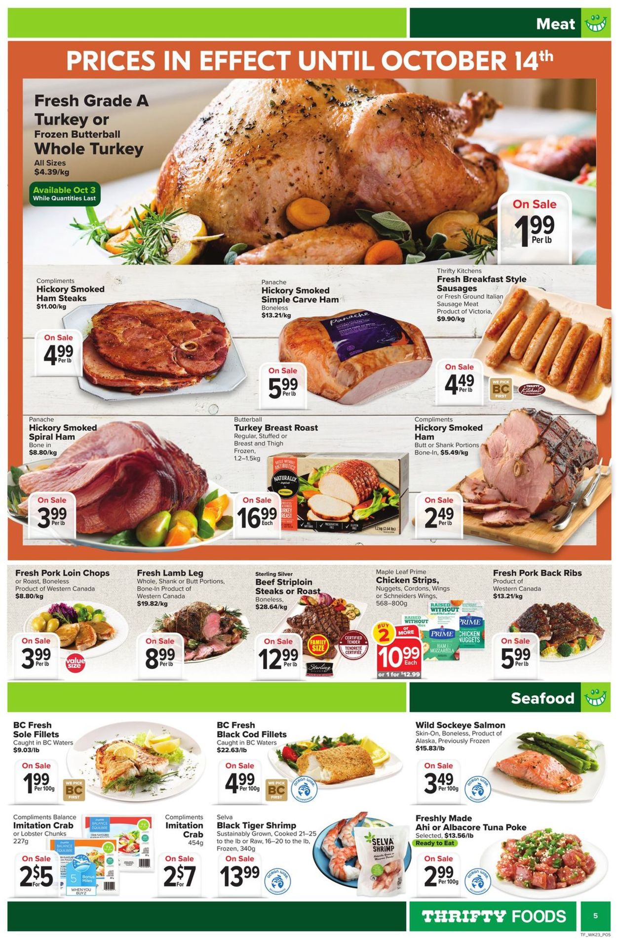 Thrifty Foods Flyer - 10/01-10/07/2020 (Page 5)