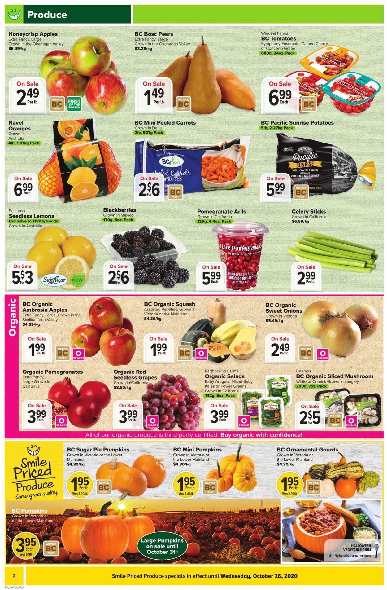 Thrifty Foods Flyer - 10/15-10/21/2020 (Page 2)