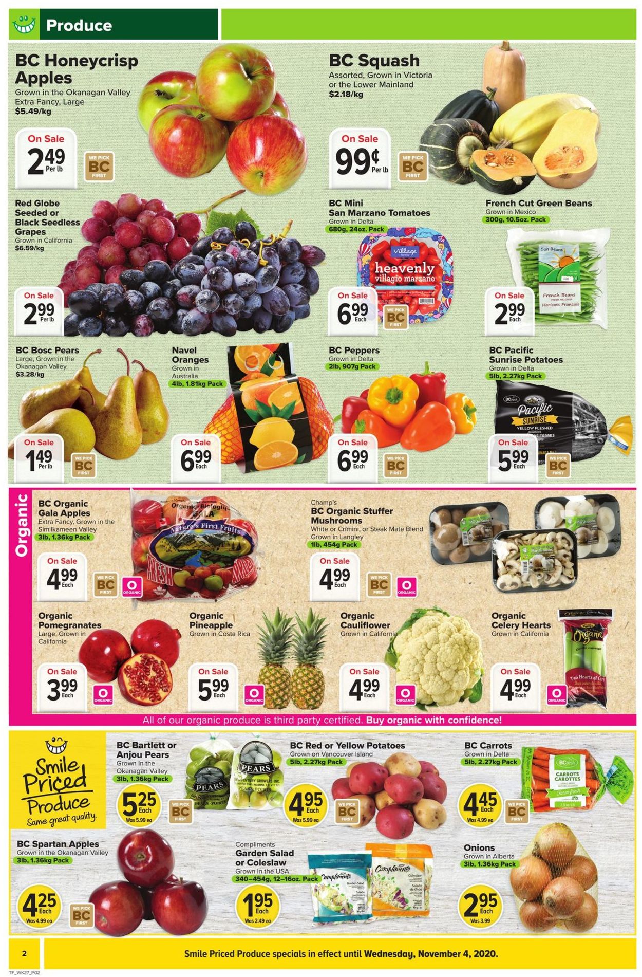 Thrifty Foods Flyer - 10/29-11/04/2020 (Page 2)
