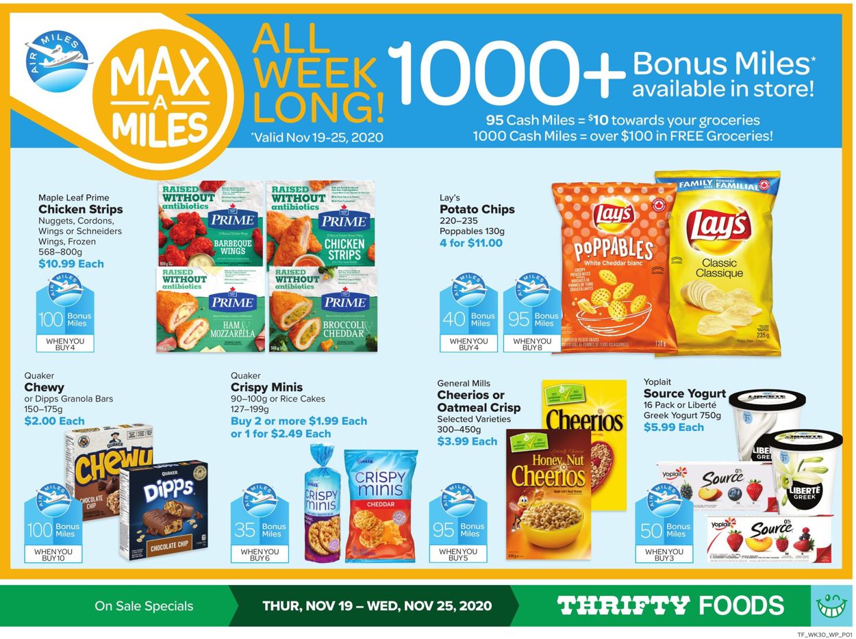 Thrifty Foods Flyer - 11/19-11/25/2020