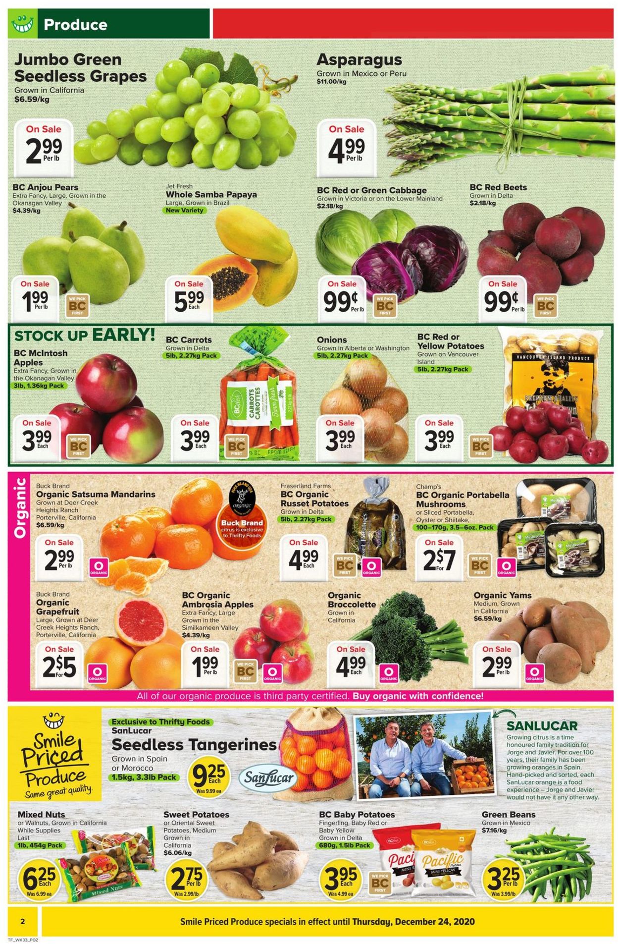 Thrifty Foods - Holiday 2020 Flyer - 12/10-12/16/2020 (Page 2)