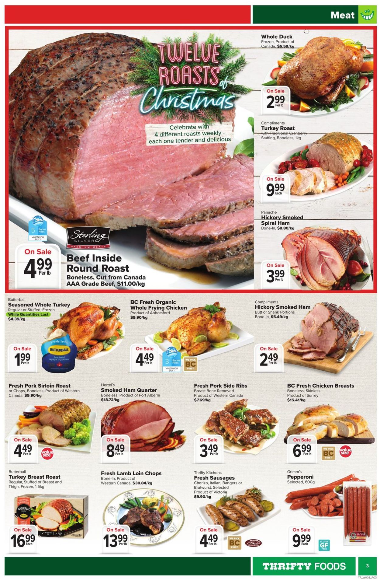 Thrifty Foods - Holiday 2020 Flyer - 12/10-12/16/2020 (Page 3)