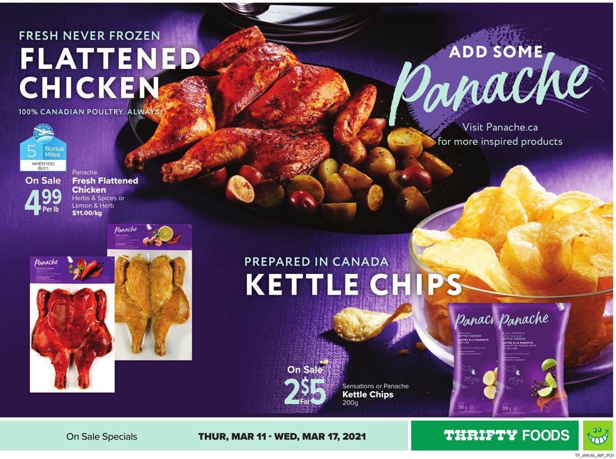 Thrifty Foods Flyer - 03/11-03/17/2021