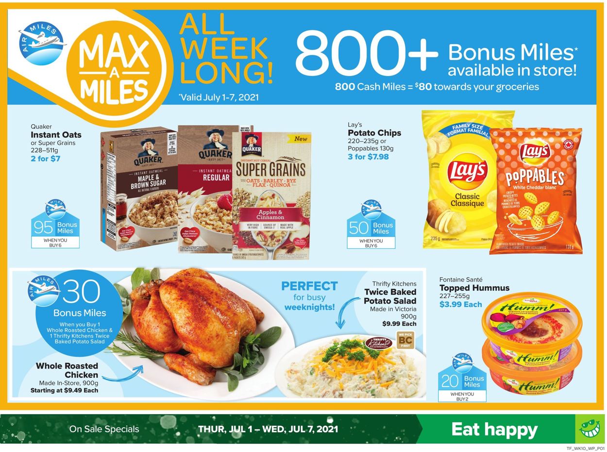 Thrifty Foods Flyer - 07/01-07/07/2021