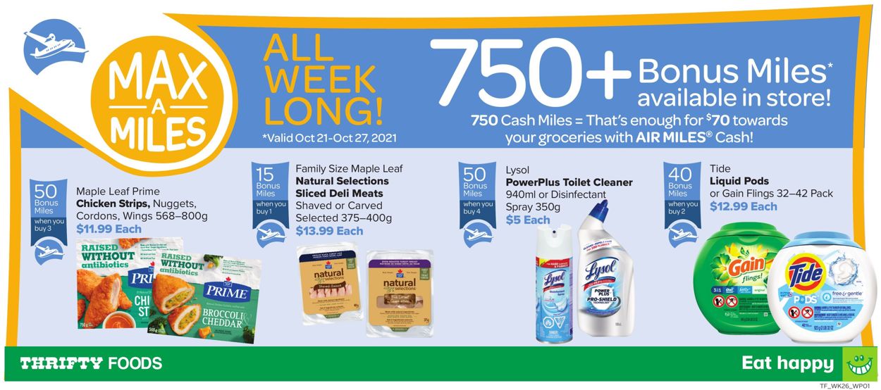 Thrifty Foods Flyer - 10/21-10/27/2021
