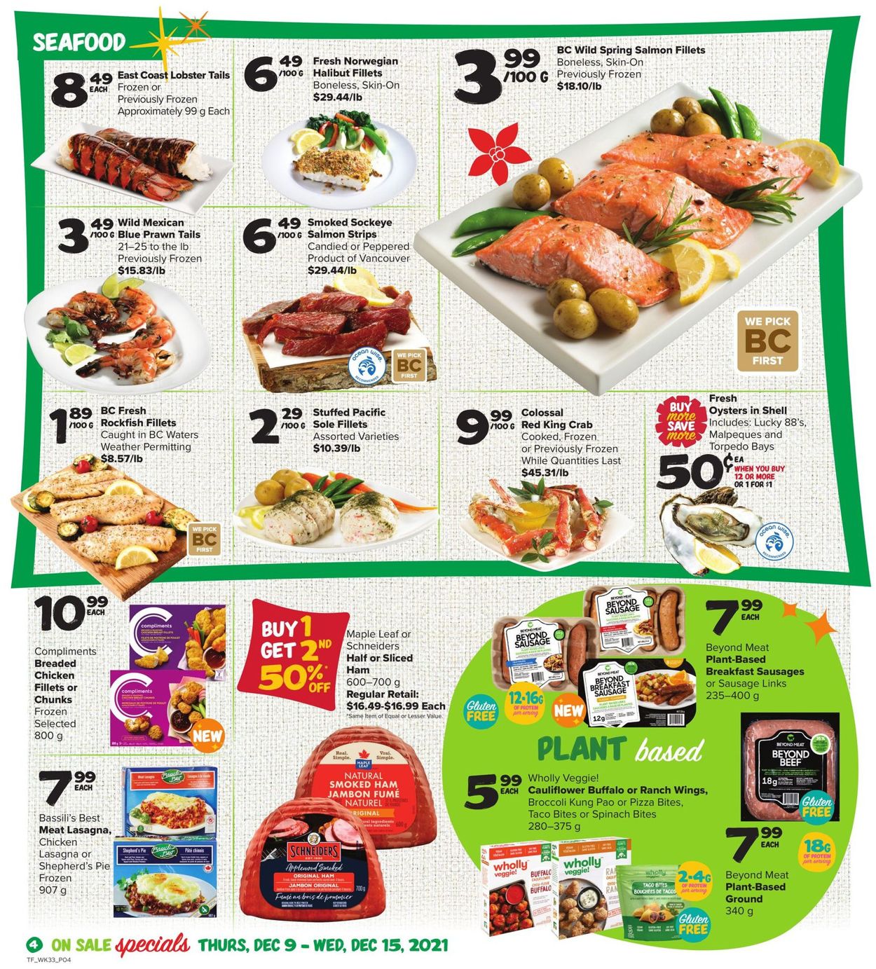 Thrifty Foods HOLIDAYS 2021 Flyer - 12/09-12/15/2021 (Page 5)