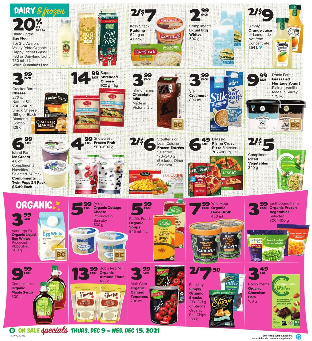 Thrifty Foods HOLIDAYS 2021 Flyer - 12/09-12/15/2021 (Page 13)