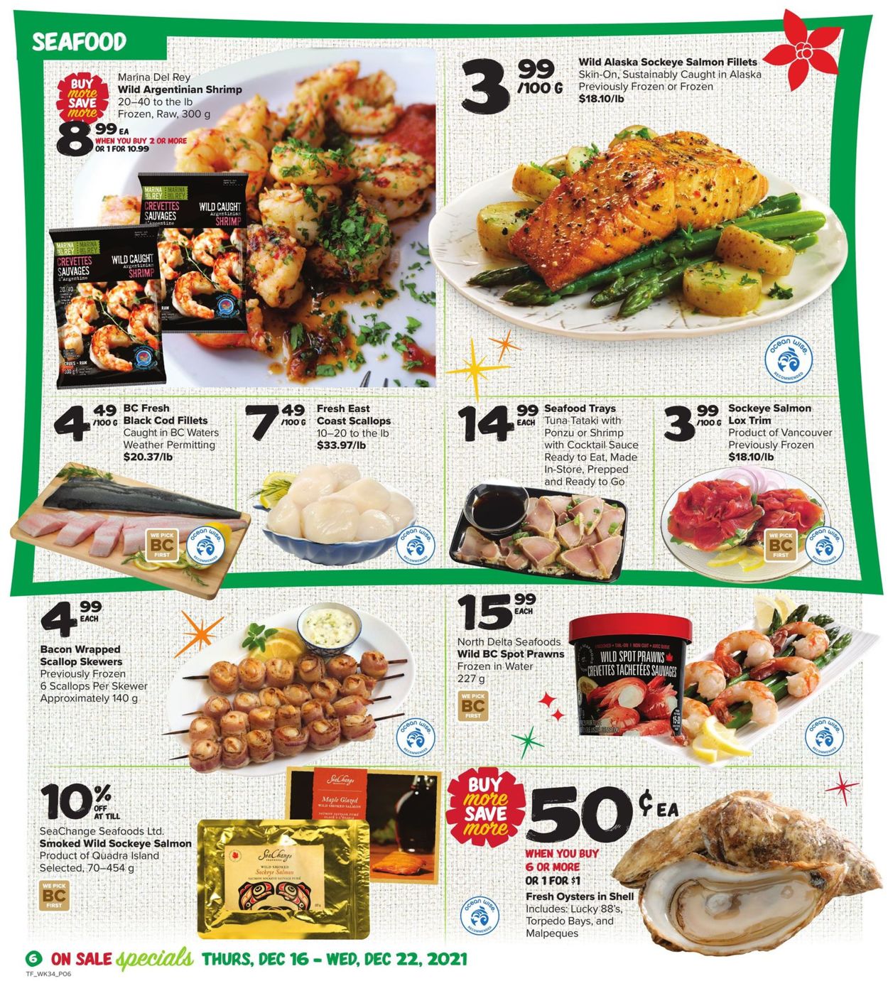 Thrifty Foods HOLIDAYS 2021 Flyer - 12/16-12/22/2021 (Page 7)