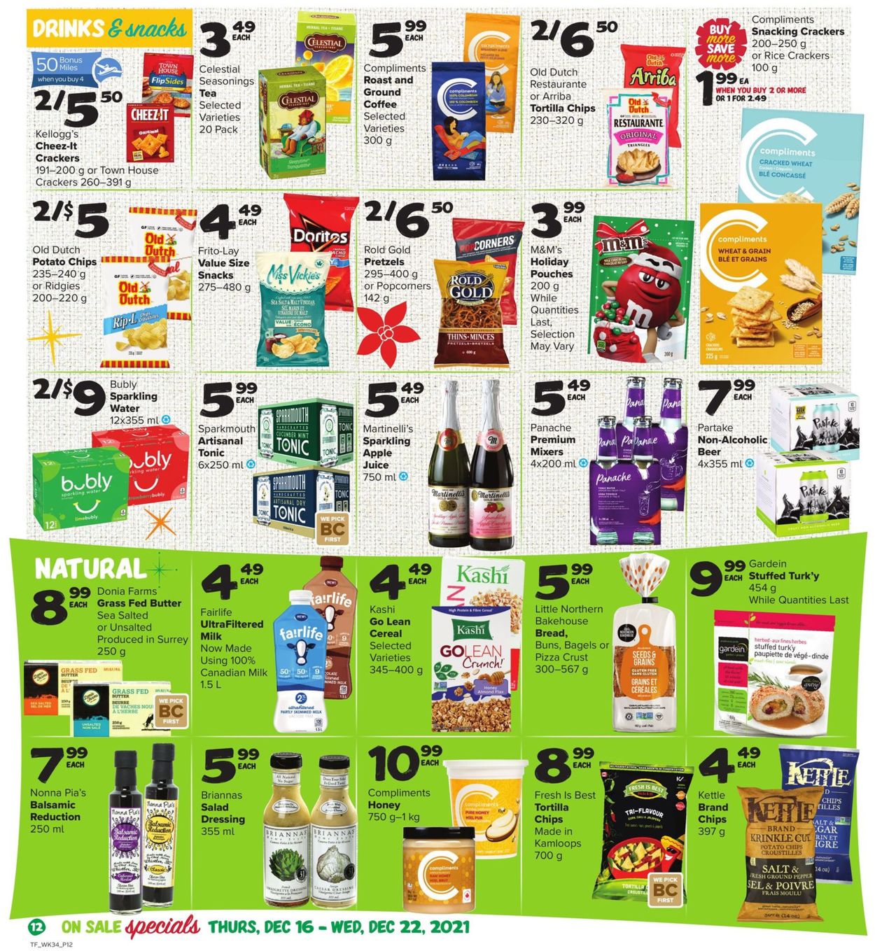 Thrifty Foods HOLIDAYS 2021 Flyer - 12/16-12/22/2021 (Page 13)