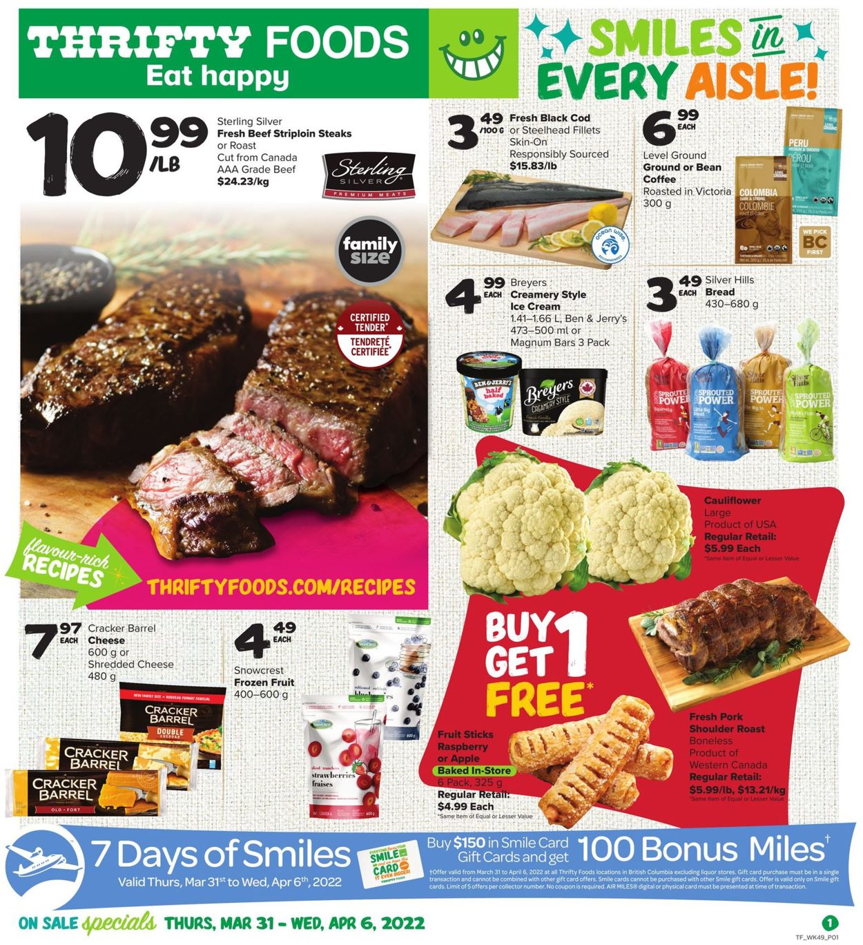 Thrifty Foods Flyer - 03/31-04/06/2022