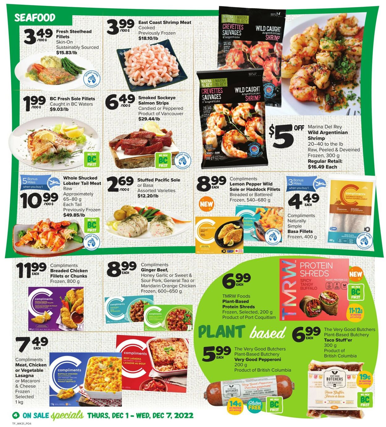Thrifty Foods Flyer - 12/01-12/07/2022 (Page 4)